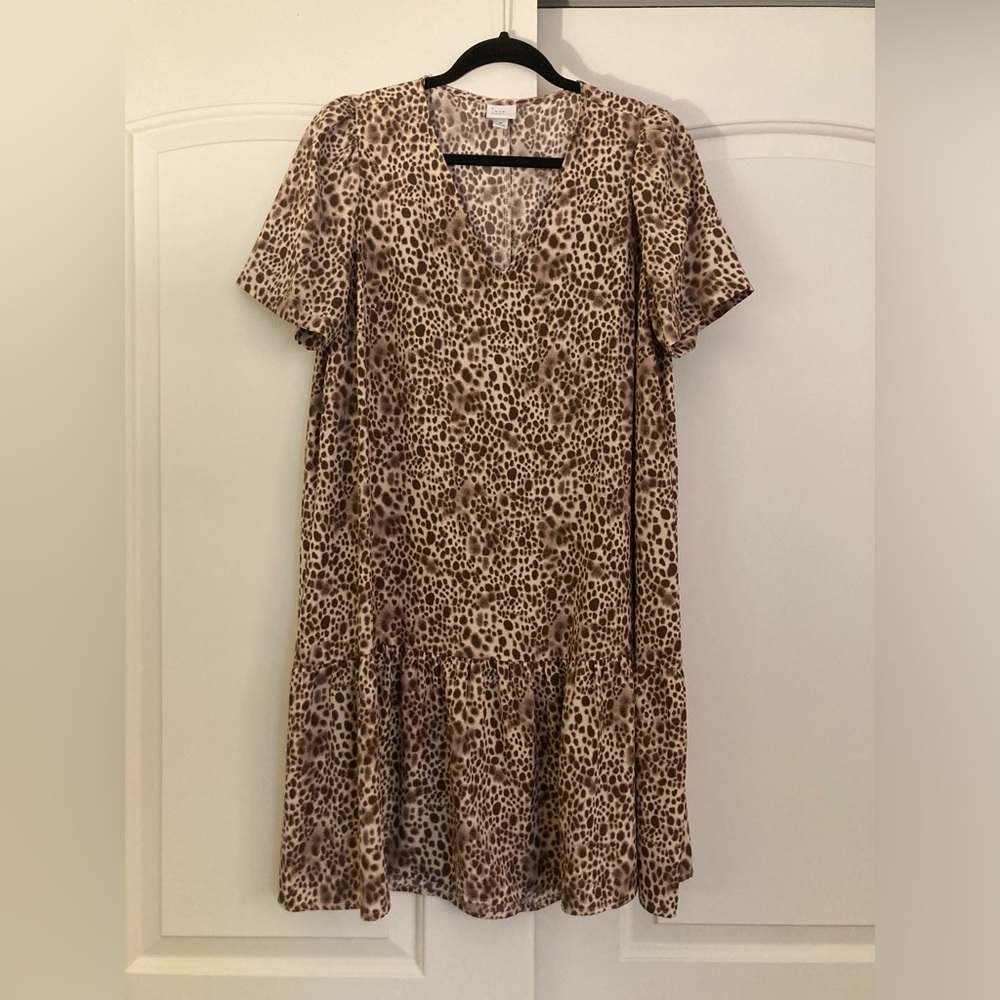 Like new - A New Day Leopard Print Dress